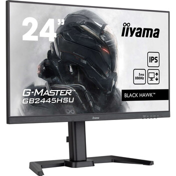 Monitor iiyama G-Master GB2445HSU-B2 23.8" LED IPS FullHD 100Hz Altavoces Altura Ajustable Adaptive