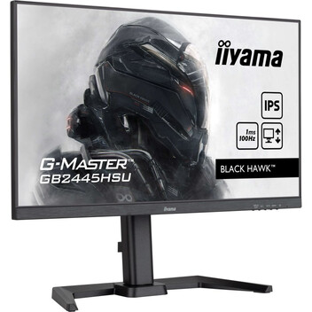 Monitor iiyama G-Master GB2445HSU-B2 23.8" LED IPS FullHD 100Hz Altavoces Altura Ajustable Adaptive