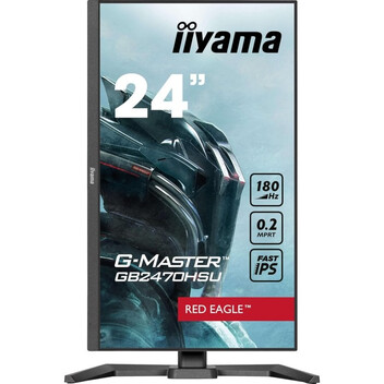 Monitor iiyama G-Master GB2470HSU-B6 23.8" Fast IPS FullHD 180Hz 0.2 ms USB-A Altavoces Altura Ajust