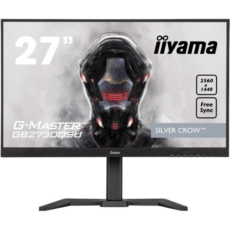 Iiyama G-MASTER Silver Crow GB2730QSU-B5 27" LED QHD 75Hz FreeSync