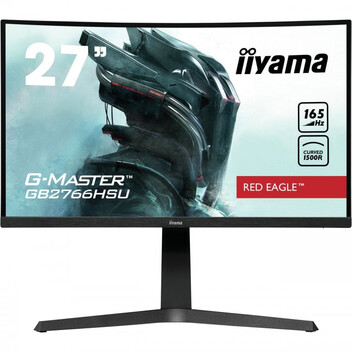 Iiyama G-MASTER Red Eagle GB2766HSU-B1 27" LED FullHD 165Hz FreeSync Premium Curva Iiyama G-MASTER Red Eagle GB2766HSU-B1 27" LED FullHD 165Hz FreeSync Premium Curva