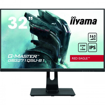 Iiyama Red Eagle G-MASTER GB3271QSU-B1 31.5" LED IPS WQHD 165Hz FreeSync Premium Iiyama Red Eagle G-MASTER GB3271QSU-B1 31.5" LED IPS WQHD 165Hz FreeSync Premium