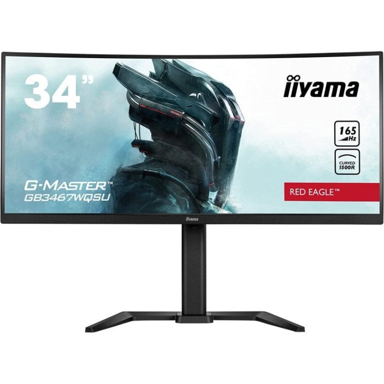 Iiyama G-MASTER RED EAGLE GB3467WQSU-B5 34" LED UWQHD 165Hz FreeSync Premium Curva