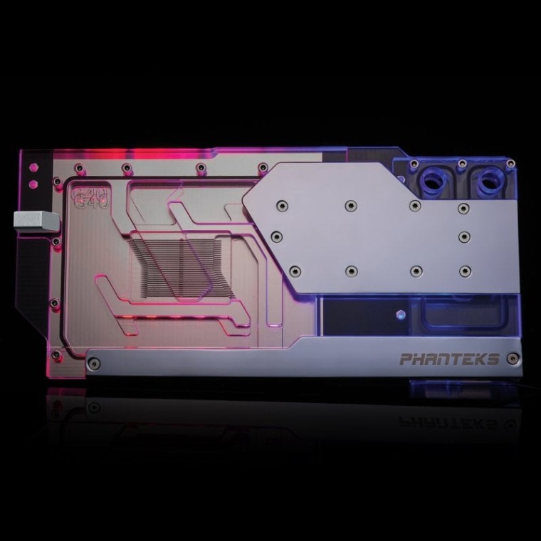 Phanteks Glacier G4080 D-RGB GPU Waterblock para ASUS ROG STRIX/TUF Cromo