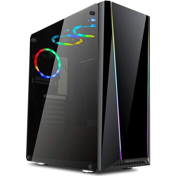 Torre PC Redragon Tailgate RGB Mid Tower Cristal Templado USB 3.2 Negra Torre PC Redragon Tailgate RGB Mid Tower Cristal Templado USB 3.2 Negra