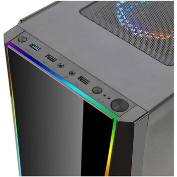 Torre PC Redragon Tailgate RGB Mid Tower Cristal Templado USB 3.2 Negra Torre PC Redragon Tailgate RGB Mid Tower Cristal Templado USB 3.2 Negra