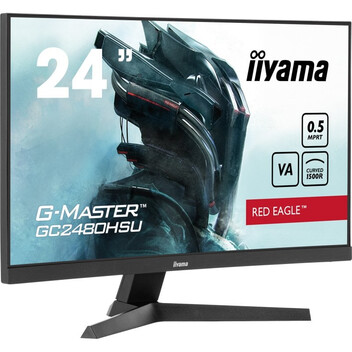 Monitor iiyama G-Master GC2480HSU-B1 24" LED VA FullHD 180Hz Altavoces Adaptive Sync Curva Monitor iiyama G-Master GC2480HSU-B1 24" LED VA FullHD 180Hz Altavoces Adaptive Sync Curva