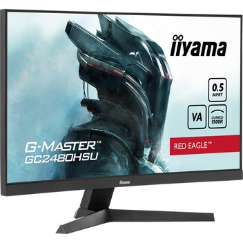 Monitor iiyama G-Master GC2480HSU-B1 24" LED VA FullHD 180Hz Altavoces Adaptive Sync Curva Monitor iiyama G-Master GC2480HSU-B1 24" LED VA FullHD 180Hz Altavoces Adaptive Sync Curva
