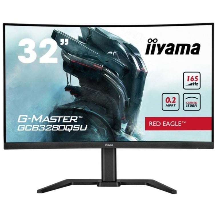 iiyama G-Master GCB3280QSU-B1 31.5" LED WQHD 165Hz FreeSync Curva