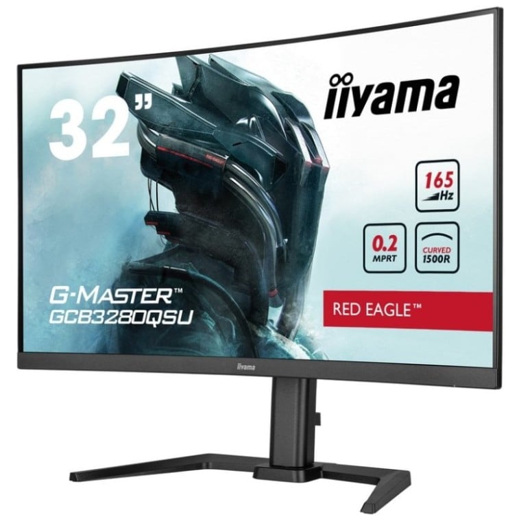 iiyama G-Master GCB3280QSU-B1 31.5" LED WQHD 165Hz FreeSync Curva