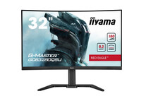 Monitor iiyama G-Master GCB3280QSU-B2 32" VA CURVO QHD 180Hz 0.2ms USB-A Altavoces Altura Ajustable