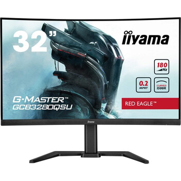 Monitor iiyama G-Master GCB3280QSU-B2 32" VA CURVO QHD 180Hz 0.2ms USB-A Altavoces Altura Ajustable Monitor iiyama G-Master GCB3280QSU-B2 32" VA CURVO QHD 180Hz 0.2ms USB-A Altavoces Altura Ajustable