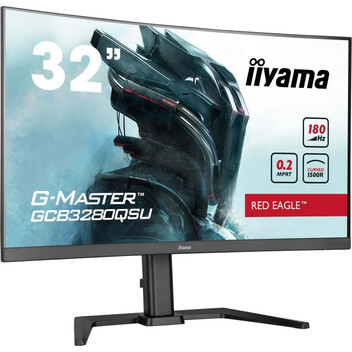 Monitor iiyama G-Master GCB3280QSU-B2 32" VA CURVO QHD 180Hz 0.2ms USB-A Altavoces Altura Ajustable Monitor iiyama G-Master GCB3280QSU-B2 32" VA CURVO QHD 180Hz 0.2ms USB-A Altavoces Altura Ajustable
