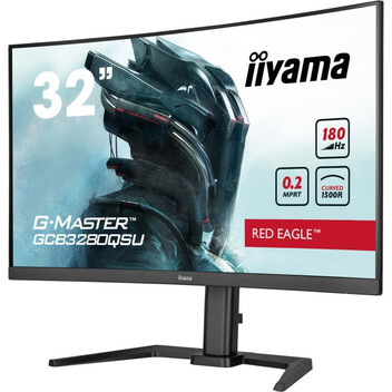Monitor iiyama G-Master GCB3280QSU-B2 32" VA CURVO QHD 180Hz 0.2ms USB-A Altavoces Altura Ajustable Monitor iiyama G-Master GCB3280QSU-B2 32" VA CURVO QHD 180Hz 0.2ms USB-A Altavoces Altura Ajustable