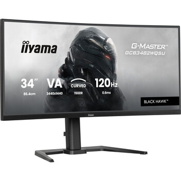 Monitor iiyama G-Master GCB3482WQSU-B1 34" VA CURVO UWQHD 120Hz 0.6ms FreeSync USB-A Altavoces Altur
