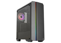 Aerocool Genesis ARGB Cristal Acrílico USB 3.0 Negro