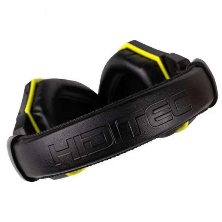 Hiditec Xanthos Auriculares Gaming Negro/Amarillo