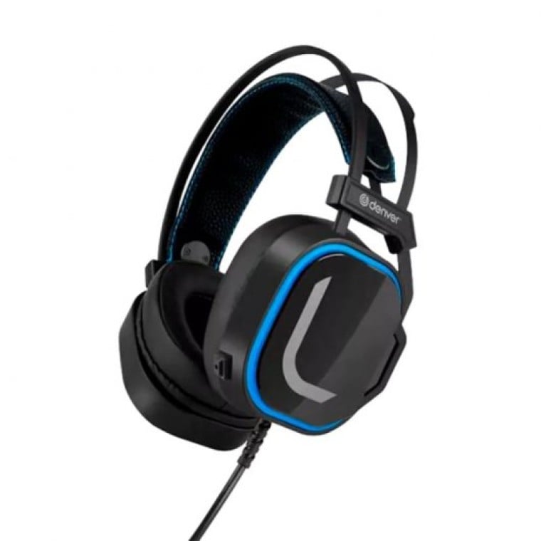 Denver GHS-131 Auriculares Gaming Negros