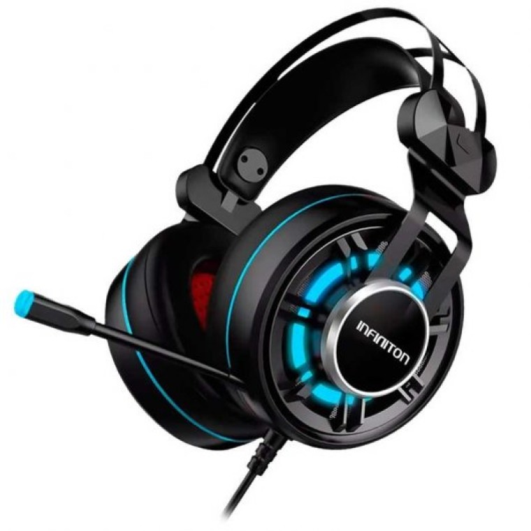 Infiniton GHS-IX Auriculares Gaming Negro