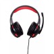 Gembird GHS-U-5.1-01 Auriculares Gaming 5.1 Negro/Rojo