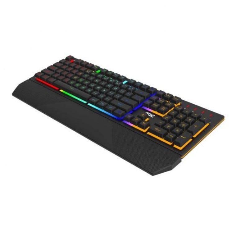 AOC Teclado GK200 Semi-Mecânico Iluminado RGB (PT)