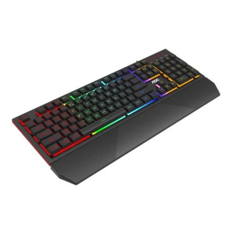 AOC Teclado GK200 Semi-Mecânico Iluminado RGB (PT)