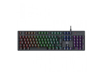 Hiditec GK400 Teclado Mecánico Negro ARGB Switch Rojo