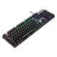 Hiditec GK400 Teclado Mecánico Negro ARGB Switch Rojo