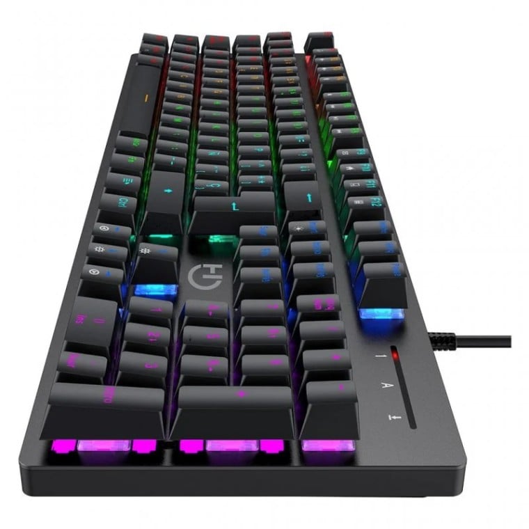 Hiditec GK400 Teclado Mecánico Negro ARGB Switch Rojo