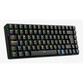 Teclado mecánico Hiditec GM1K Wireless 75% Gateron Pro Red RGB Hot-Swap Español
