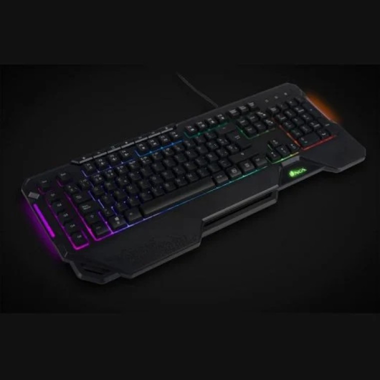 NGS GKX-450 Teclado Gaming de Membrana con Luces RGB