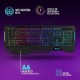 NGS GKX-450 Teclado Gaming RGB con Teclas Multimedia Layout QWERTY PT