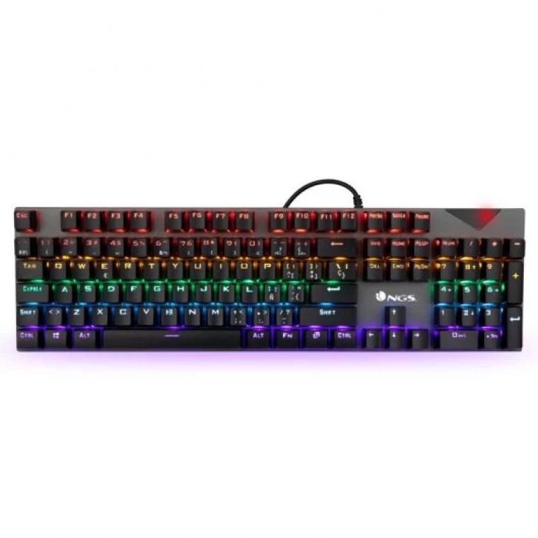 NGS GKX-500 Teclado Gaming Mecánico RGB