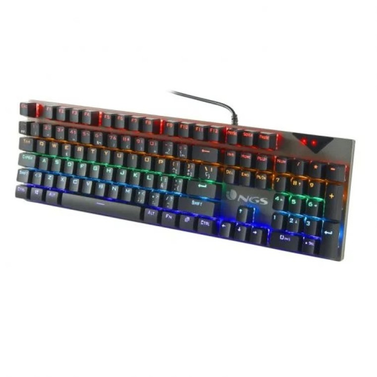 NGS GKX-500 Teclado Gaming Mecánico RGB Layout QWERTY IT