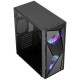 Aerocool Glider USB 3.0 FRGB con Ventana Acrílica Negra