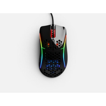 Ratón Glorious Model D- Gaming Óptico 12000 DPI 6 Botones RGB Negro Cableado