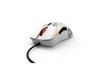 Ratón Glorious con cable 12000 DPI para gaming avanzada mano derecha Blanco