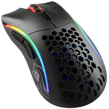 Ratón Glorious inalámbrico 19000 DPI RGB 6 botones 71h autonomía negro