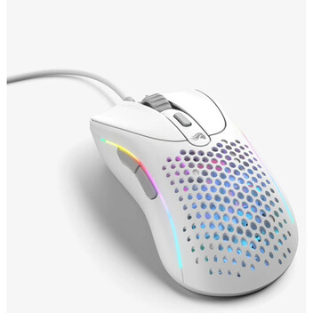 Glorious Model D 2 Wired Ratón Gaming Óptico USB 26000 DPI Blanco