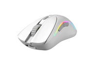 Glorious Model D 2 Wireless Ratón Gaming Inalámbrico 2.4GHz / Bluetooth 26000 DPI Blanco