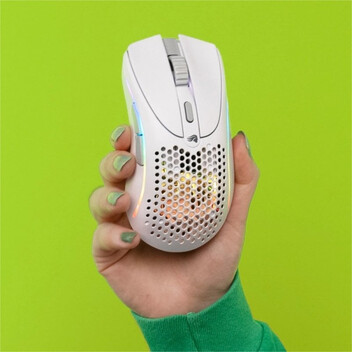 Glorious Model D 2 Wireless Ratón Gaming Inalámbrico 2.4GHz / Bluetooth 26000 DPI Blanco Glorious Model D 2 Wireless Ratón Gaming Inalámbrico 2.4GHz / Bluetooth 26000 DPI Blanco
