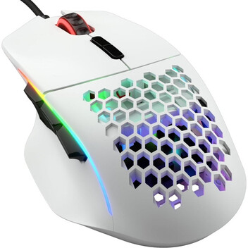 Glorious Model I Ratón Óptico Gaming USB-A 19000 DPI Blanco