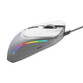 Ratón Glorious con cable 26000 DPI RGB blanco 9 botones programables