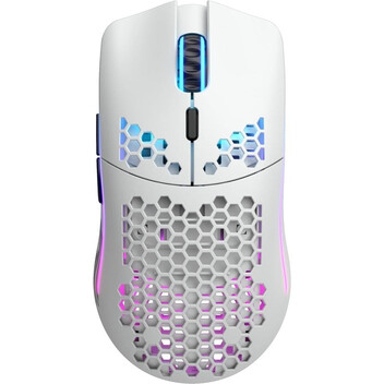 Glorious Model O Ratón Gaming Wireless + USB Type-C Láser 19000 DPI Blanco