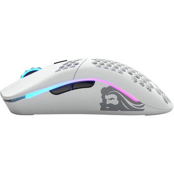 Glorious Model O Ratón Gaming Wireless + USB Type-C Láser 19000 DPI Blanco