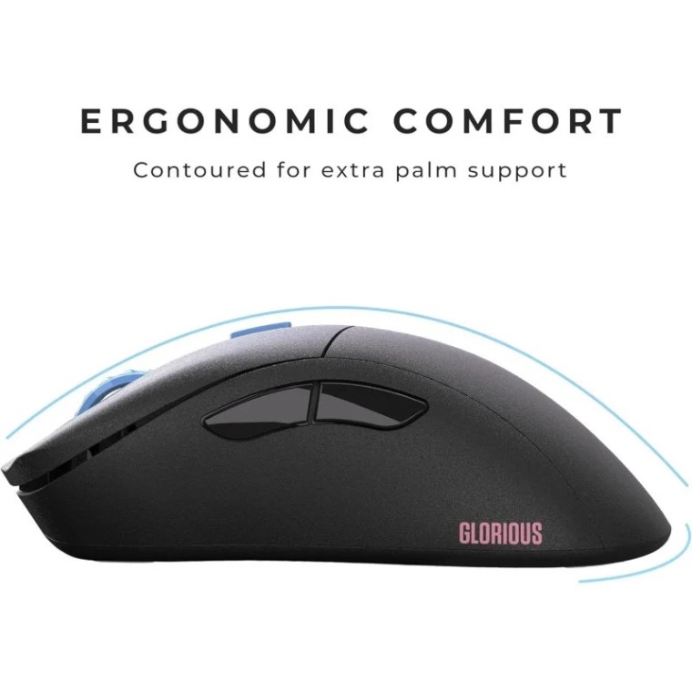 Glorious Model D Pro Ratón Gaming 19000DPI Negro