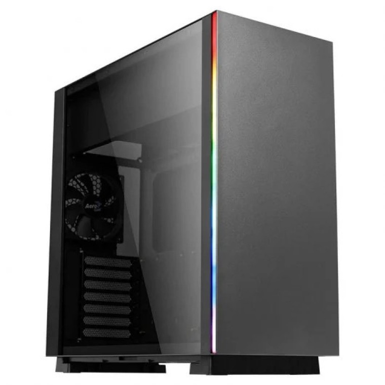 Aerocool Glo Cristal Templado USB 3.0 RGB