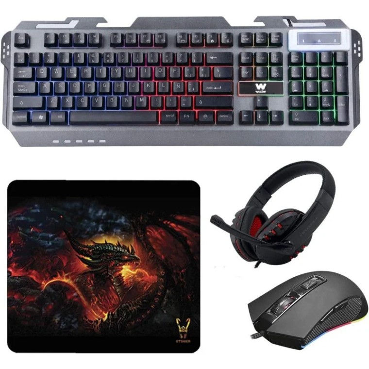 Woxter Stinger FX 80 MegaKit Pack Gaming