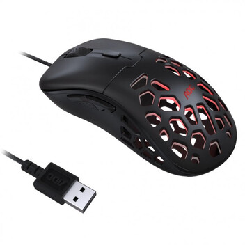 AOC GM510B Ratón Gaming RGB 16000DPI Negro AOC GM510B Ratón Gaming RGB 16000DPI Negro