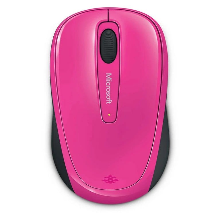 Microsoft Wireless Mobile Mouse 3500 Ratón Inalámbrico 1000DPI Rosa